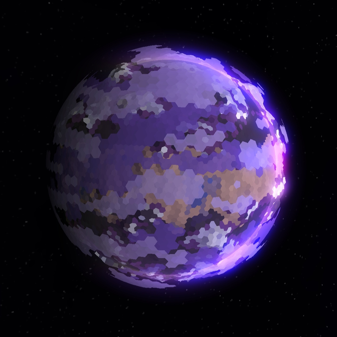 Serpulo bolygó — terra-rossza táj, futószalag-alapú gyártás. © Anuken / Anuken Studio, GPLv3